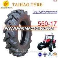 China low price high quality cheap wholesale Hot Sale R1 TAIHAO Brand 550-17 farm tyres tractor tyres agricultural tyres