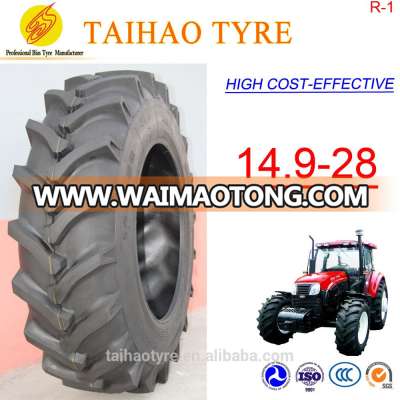 China cheap high quality wholesale Hot Sale R1 TAIHAO Brand 14.6-26 farm tyres tractor tyres agricultural tyres