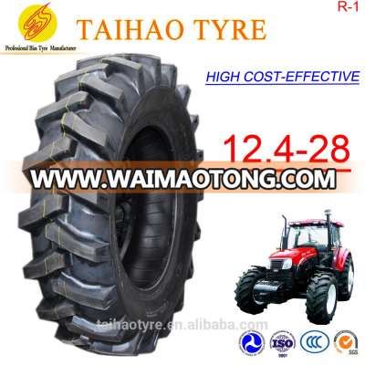 China low price high quality cheap wholesale Hot Sale R1 TAIHAO Brand 12.4-28 farm tyres tractor tyres agricultural tyres